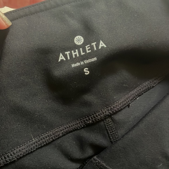 EUC ATHLETA HIGH RISE GLEAM TIGHT size small - Picture 3 of 4